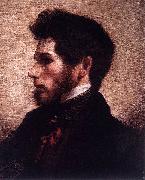 Friedrich von Amerling Self-portrait painting